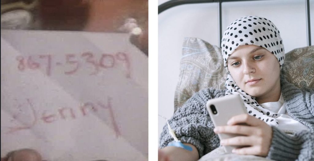 Pop music’s most famous phone number now connects callers to a cancer support helpline