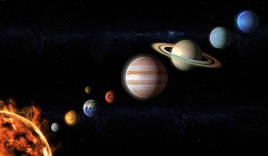 solar system, planets, sun, earth, science