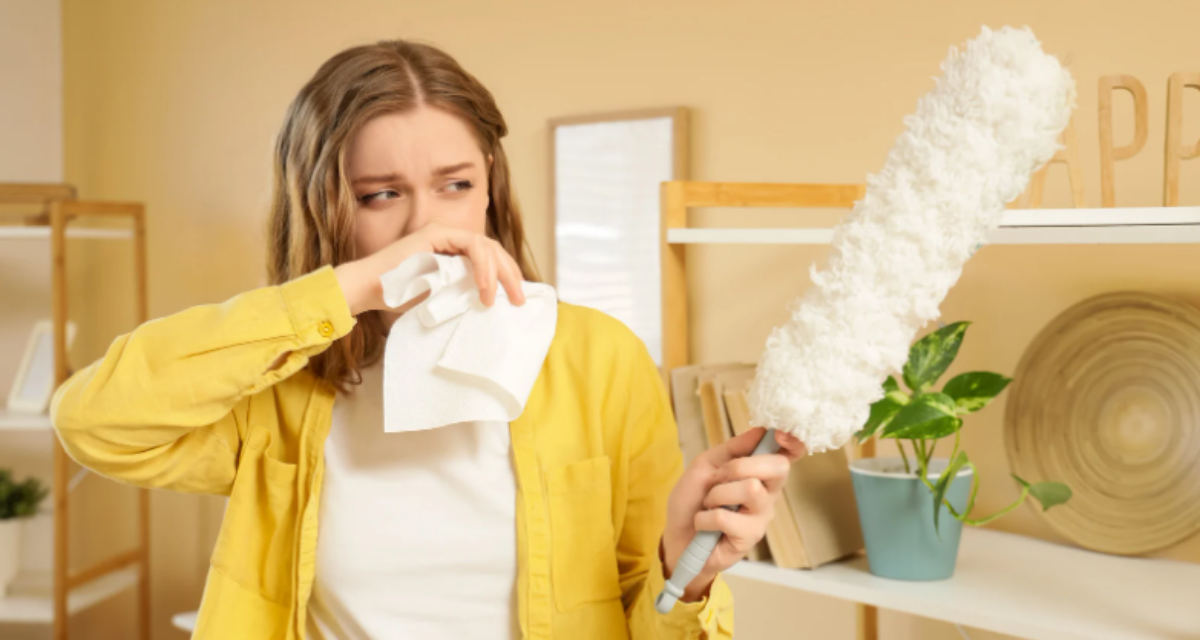 Pro cleaner shares ‘trap’ method to stop dust from returning and allergies from raging