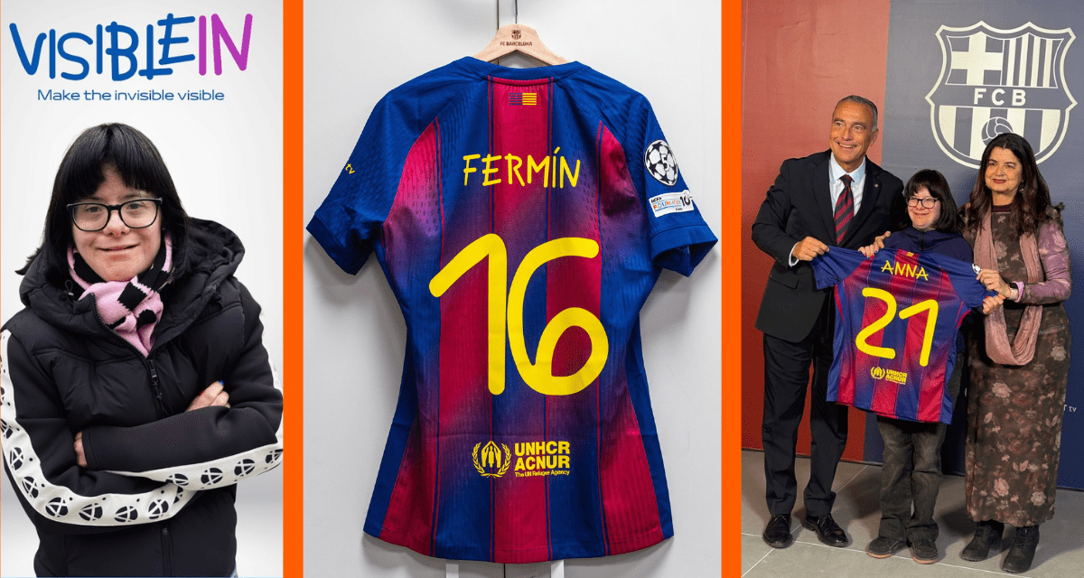 fc barcelona, fc barcelona jersey, anna vives, down syndrome, world down syndrome day