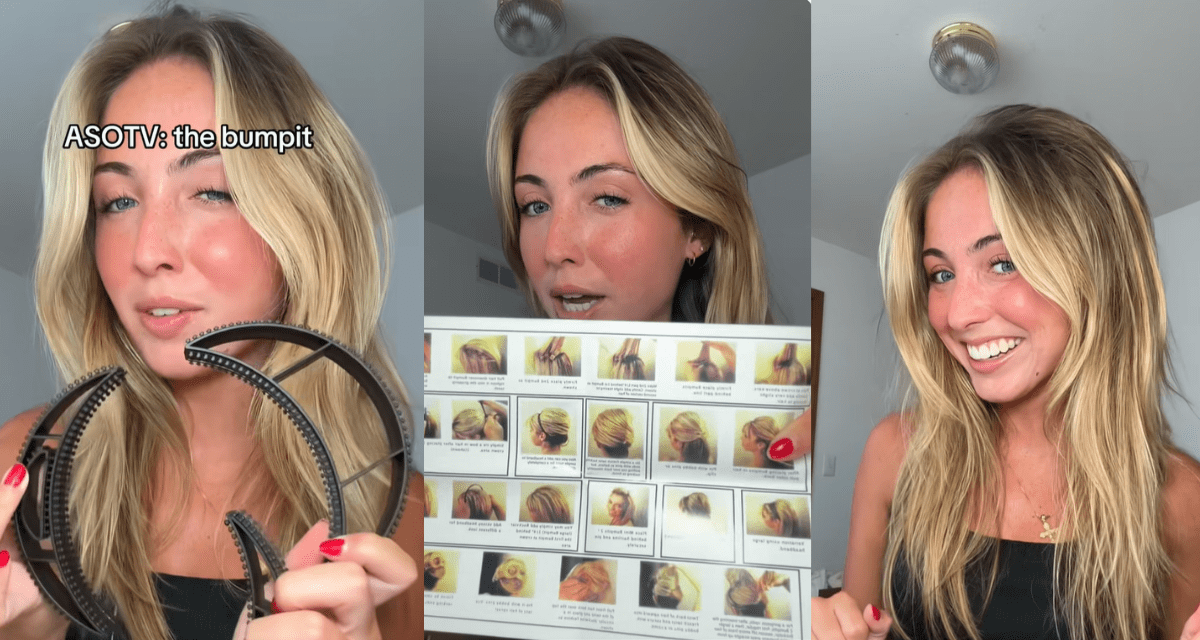 bumpit, bumpits, bumpit hair, 2000s hair, gen z