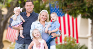 american family, americans, american flag, american culture, family in america