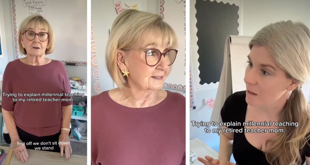 Woman explains ‘Millennial teaching’ to her Boomer teacher mom and it backfires hilariously