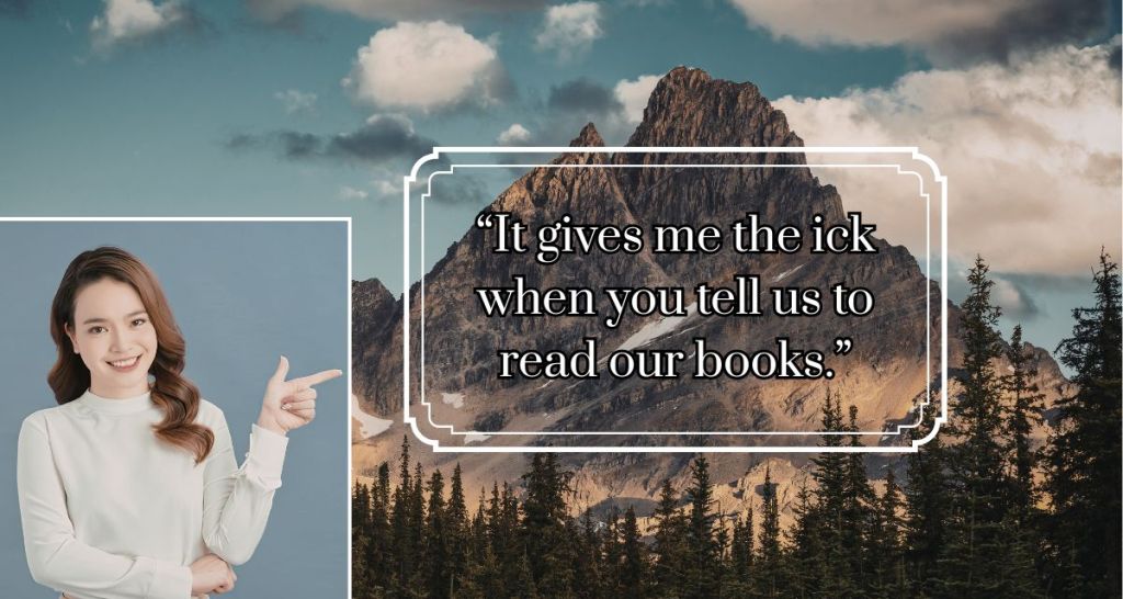 Middle-school teacher makes fake ‘inspirational’ posters out of the unhinged things her students say