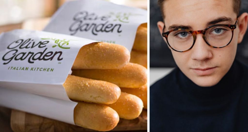 Italian exchange student ‘forced’ to try Olive Garden for the first time. His reaction has people rolling.