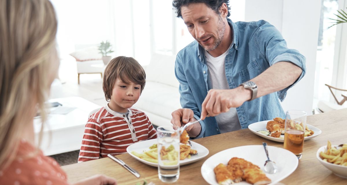 early dinners, family, parenting