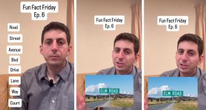 road vs street, street terms, fun fact