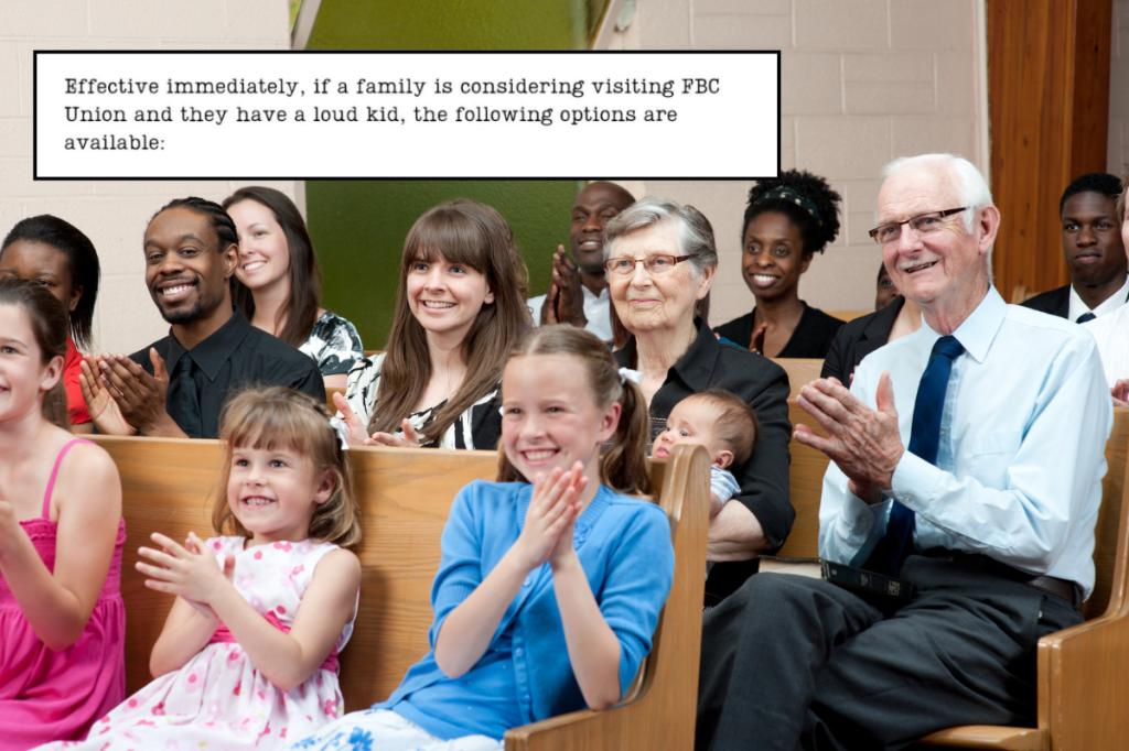 Mississippi church posts new ‘loud kid policy’ on Facebook and people are raving