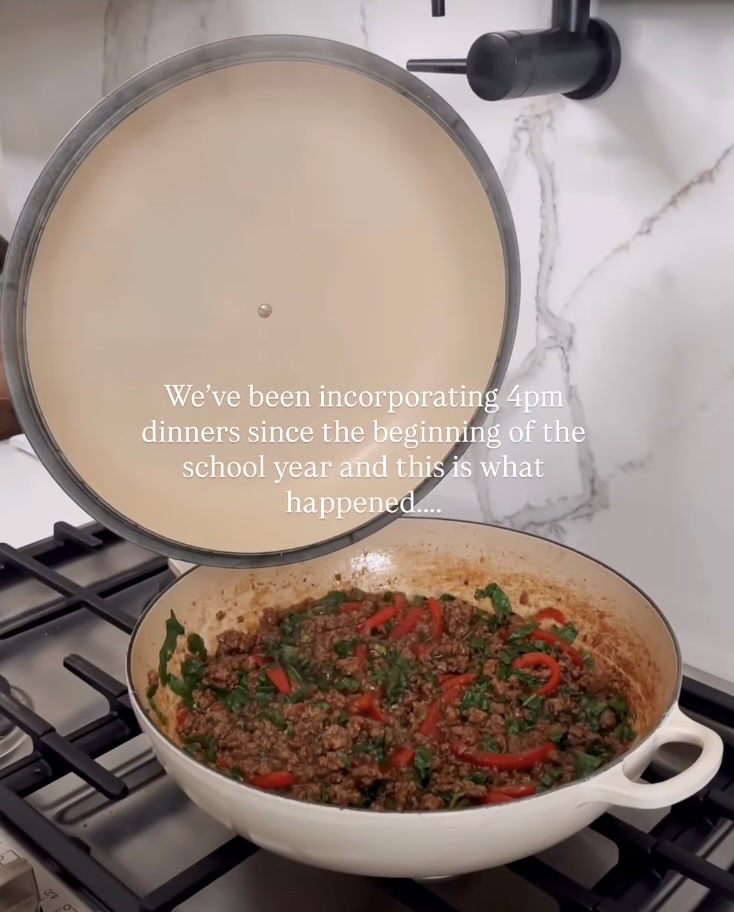 dinner, school, parents