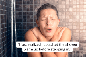 cold showers, duh moments, life hacks, obvious solutions, adulting, lightbulb moments, realizations, psychology, human behavior, funny