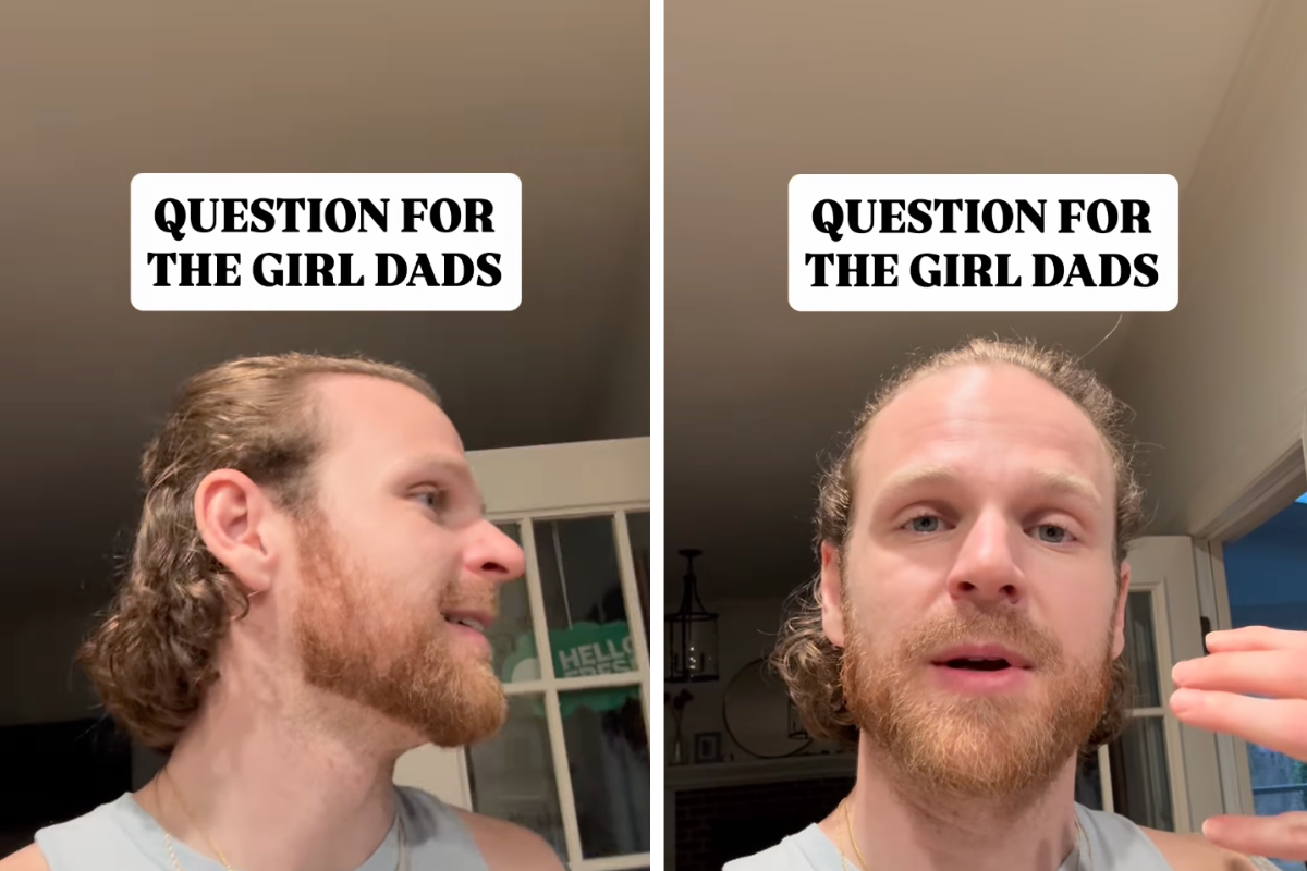 A dad said he takes his young daughter to the women's restroom. Then women chimed in.