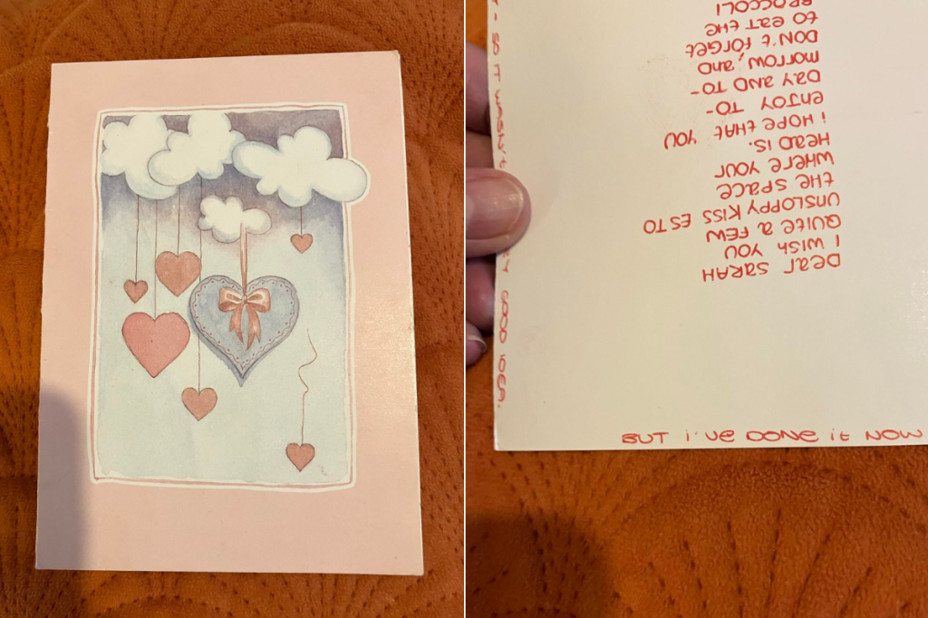 Eagle-eyed sleuths might be close to finding the sender of this puzzling 33-year-old Valentine