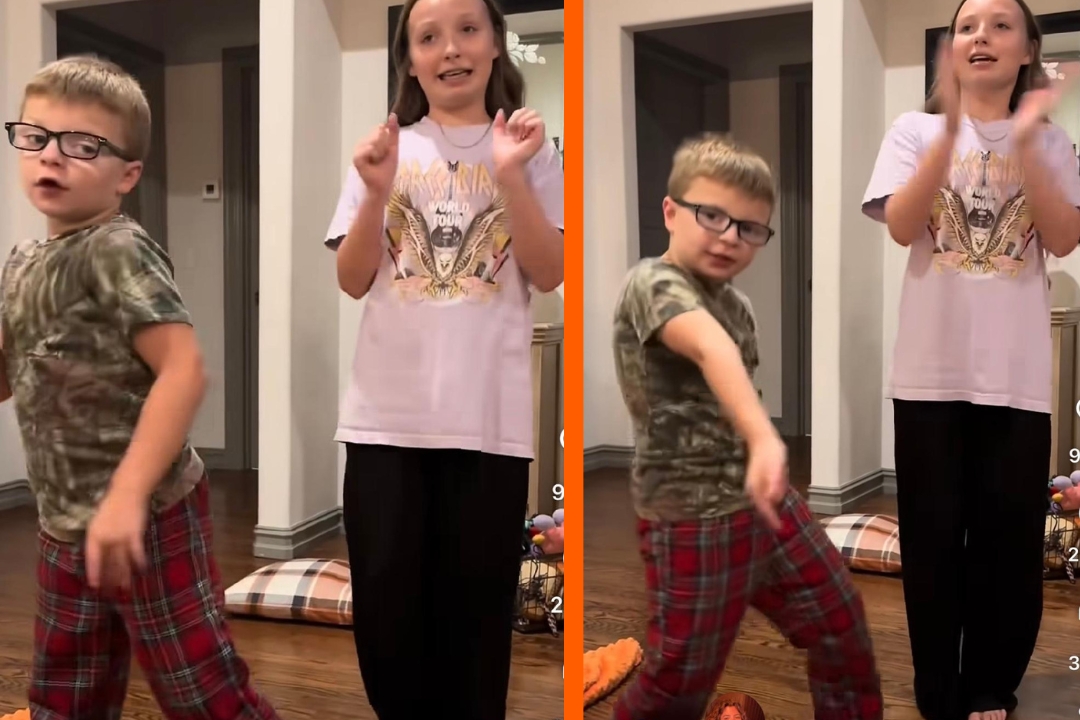 TikTok, dancing, The Little Mermaid, siblings