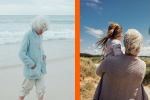 elderly woman, wisdom, children