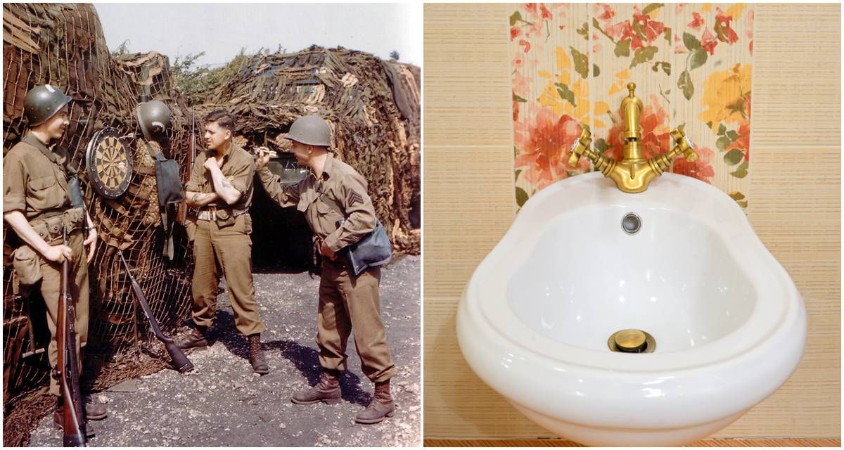 bidet, france, world war 2, us soldiers, taoilet paper