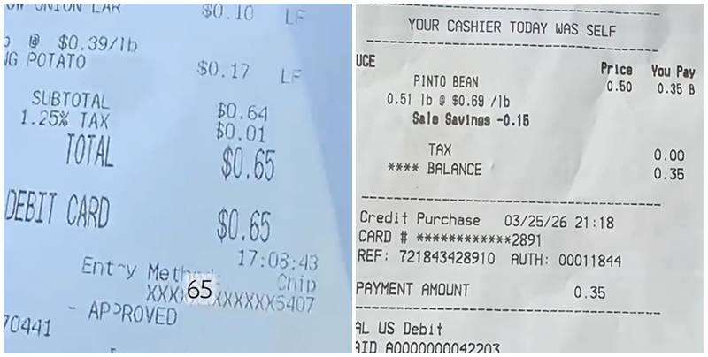 receipts, jewel osco, jimenez