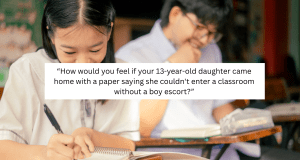 education, gender, parenting, middle school, viral