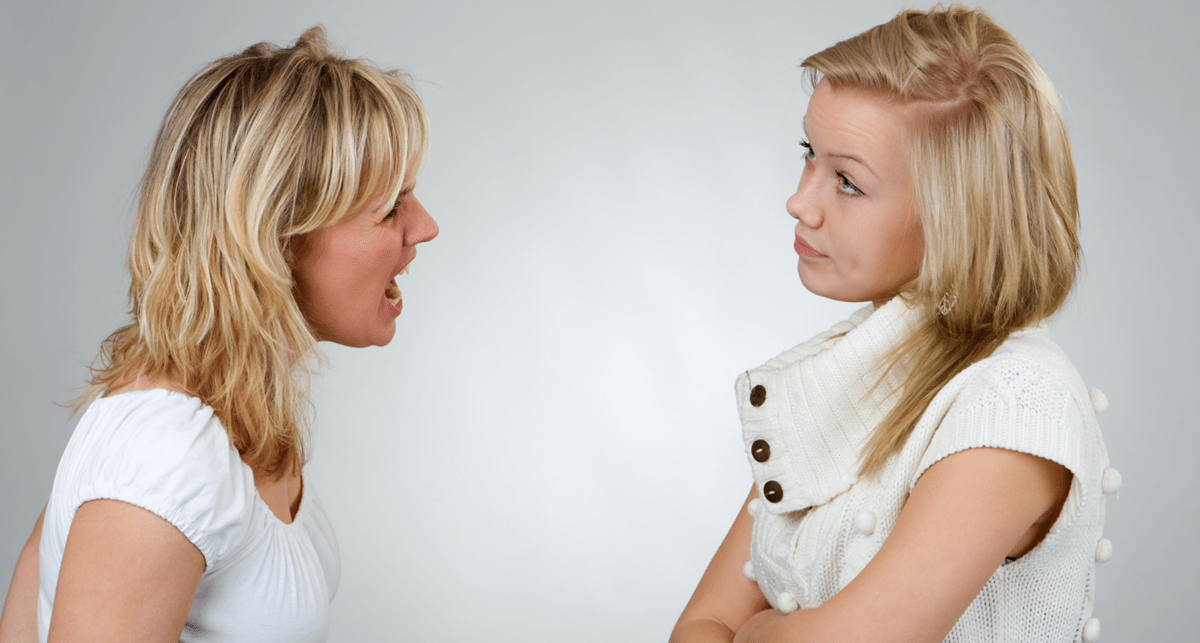argument, family fight, angry women, blonde women, disagreement