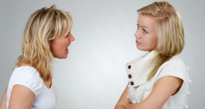 argument, family fight, angry women, blonde women, disagreement