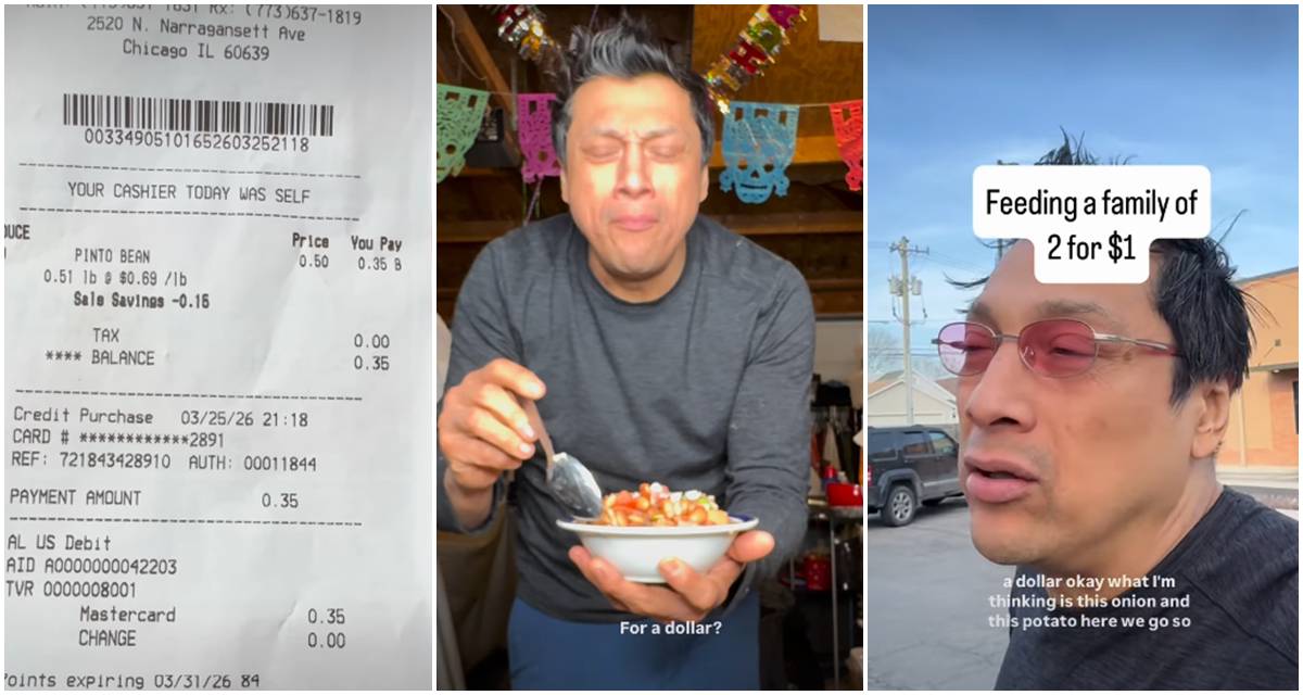 Resourceful cook shows you how to feed a family of 2 a delicious meal for $1