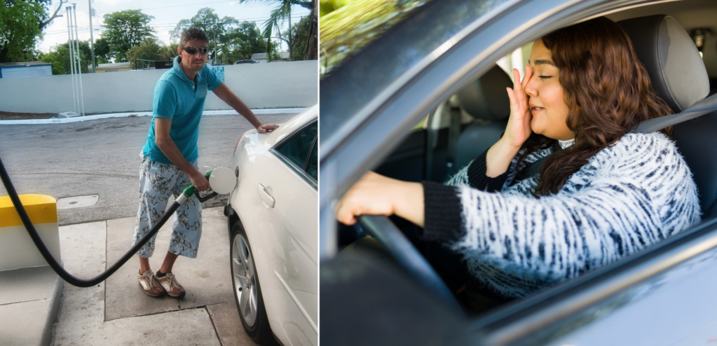 He saw a driver put in $7 of gas and felt something click. By the time he left, several strangers were in tears.