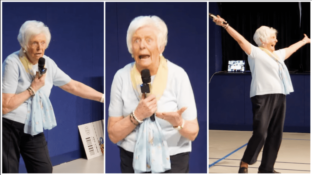 88-year-old Scottish grandmother absolutely nails her first set as a stand-up comedian