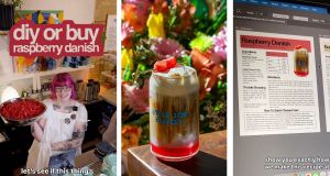 raspberry danish latte, coffee, coffee shop near me