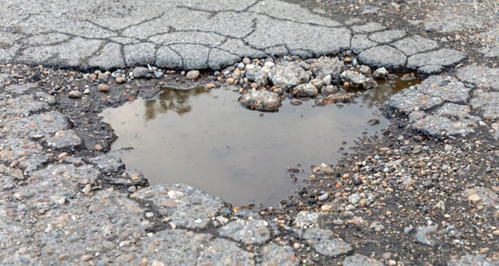 potholes, city planning, home depot