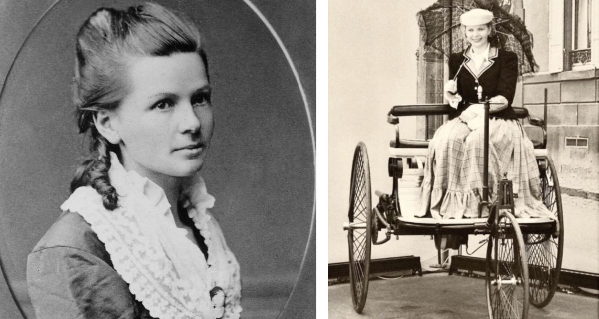 The wife of the Mercedes-Benz inventor once stole his car to prove it was safe