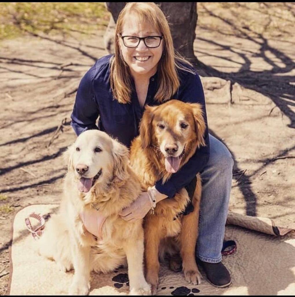Marypat Velasco, golden retrievers, ALS