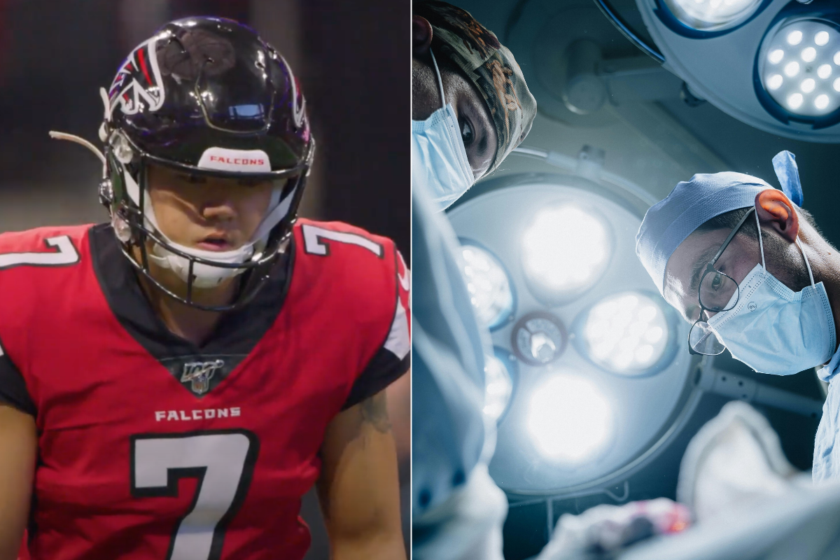 younghoe koo, giants, nfl, new york giants, nfl kicker, sports, athletes, sports stories, heroes, good luck, medical emergency, seizure, near death experience