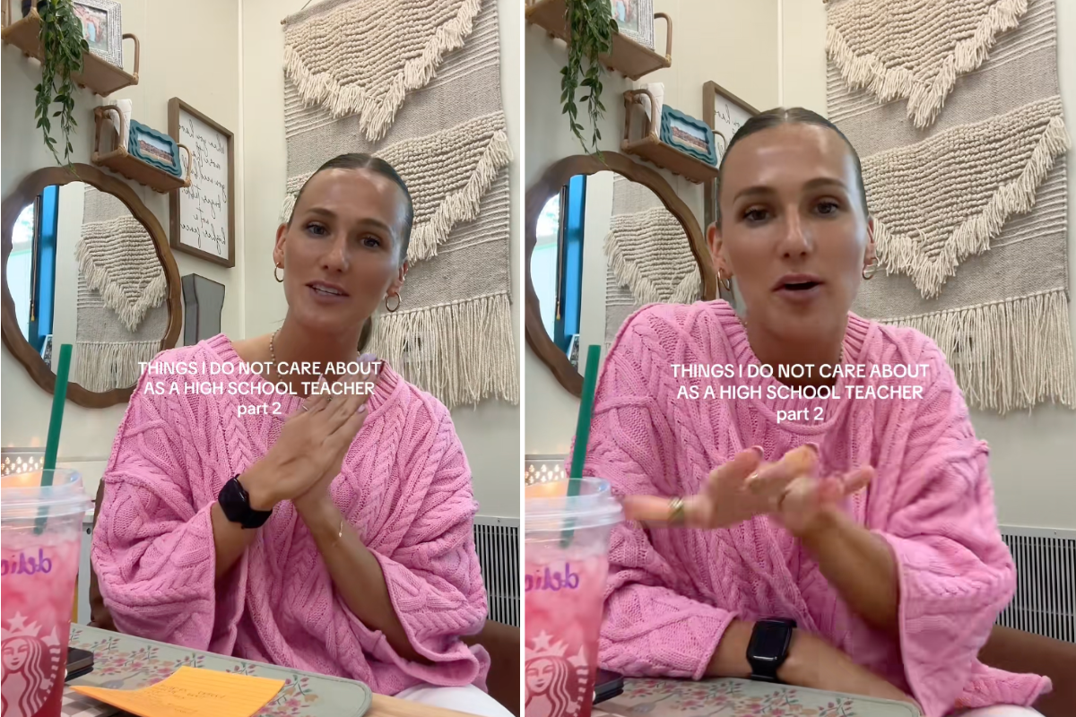 teacher, teachers, educators, education, school, high school, teachers of tiktok, viral, gen z, teenagers, culture
