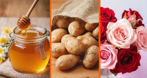 honey, potatoes, roses, gardening hacks, flowers