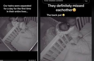 twins, fraternal twins, twin love, twin sisters, moms, parenting, babies, babies of tiktok, baby videos