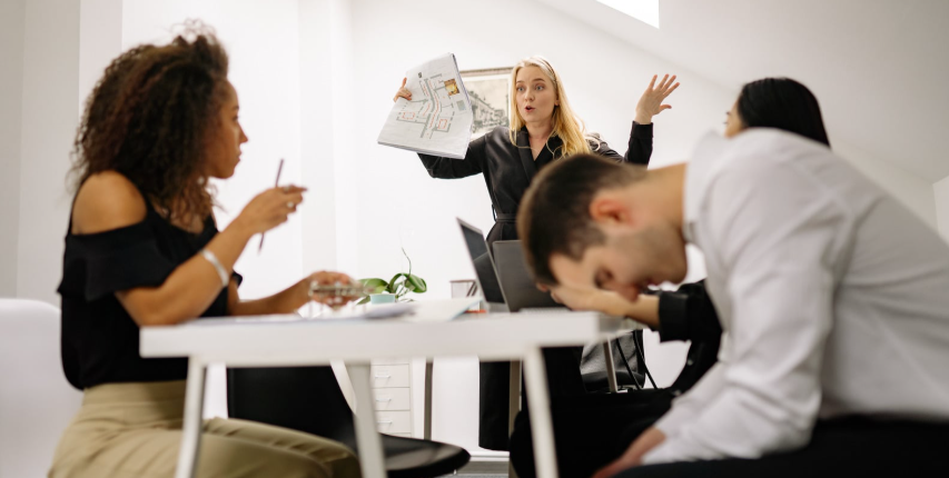 man sleeps in meeting, boring meeting, jargon, talkative boss, meeting