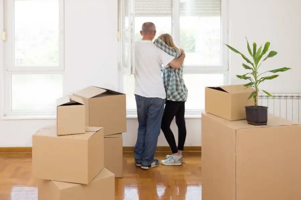 empty nest, moving, downsizing, adult children, family life