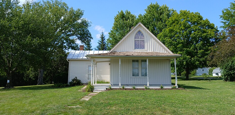 american gothic, american gothic home, artwork, famous homes, iowa