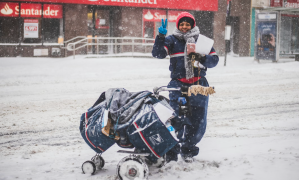 USPS, mail carrier, snowstorm, heroism, St. Louis