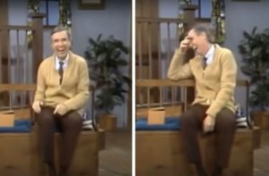 fred rogers, mr rogers, bloopers, prank, mr rogers neighborhood