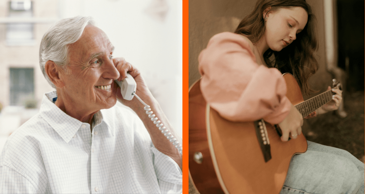 retronym, retronyms, retronym words, landline phone, acoustic guitar,