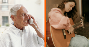 retronym, retronyms, retronym words, landline phone, acoustic guitar,