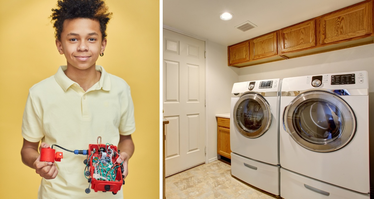 STEM, technology, tiny washing machine, Nigerian teen