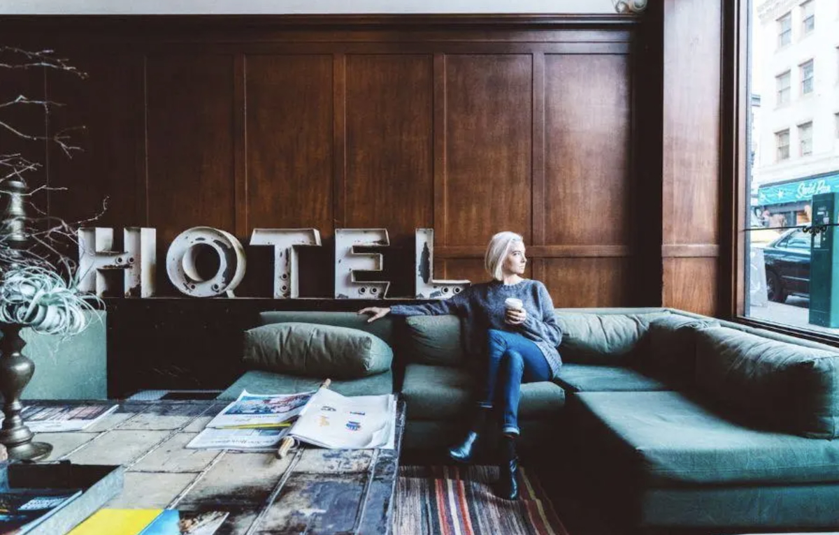 hotel, hotels, woman in hotel, travel