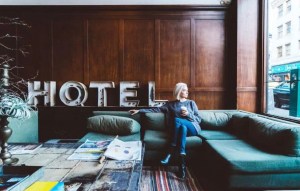 hotel, hotels, woman in hotel, travel