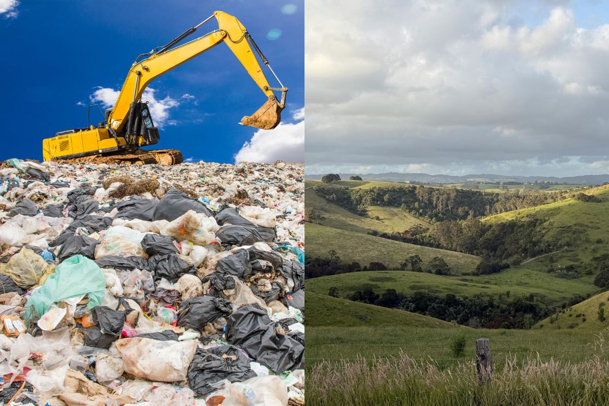 landfill, garbage, science, environment, conservation, trash, littering, pollution, climate change, global warming, engineering