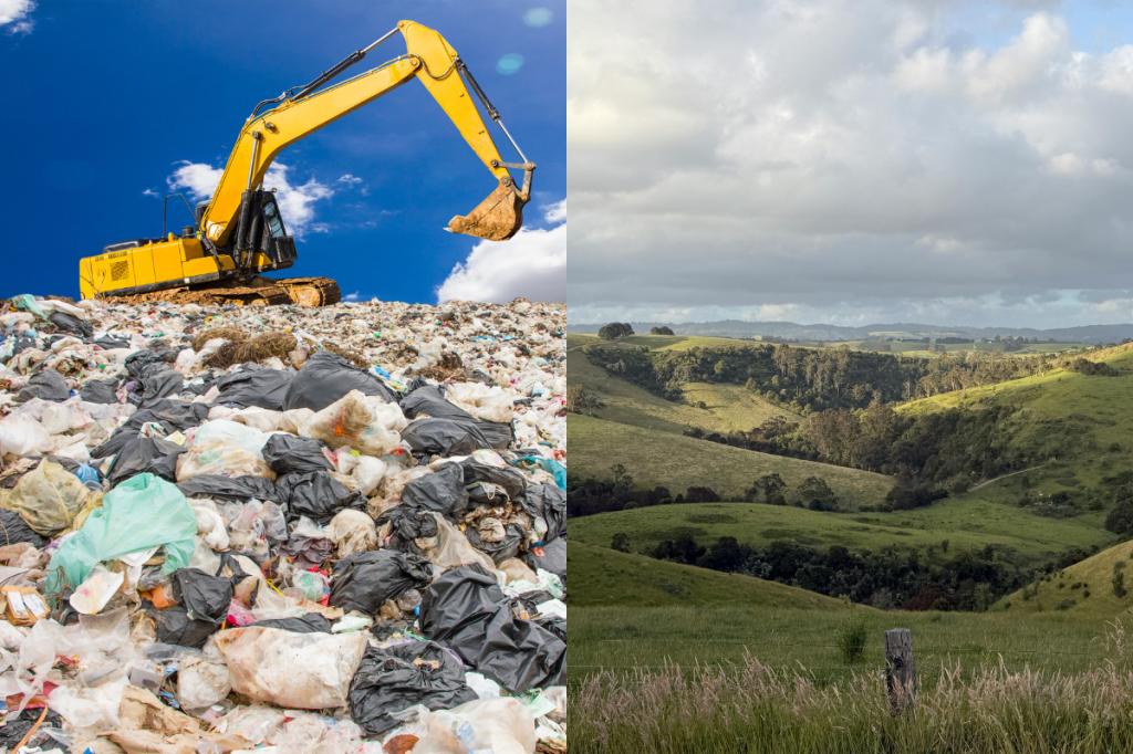 landfill, garbage, science, environment, conservation, trash, littering, pollution, climate change, global warming, engineering