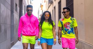 neon, 1980s, generation X, 1990s, fashion