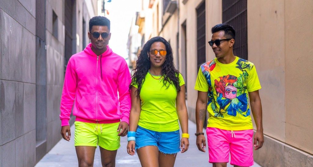 neon, 1980s, generation X, 1990s, fashion