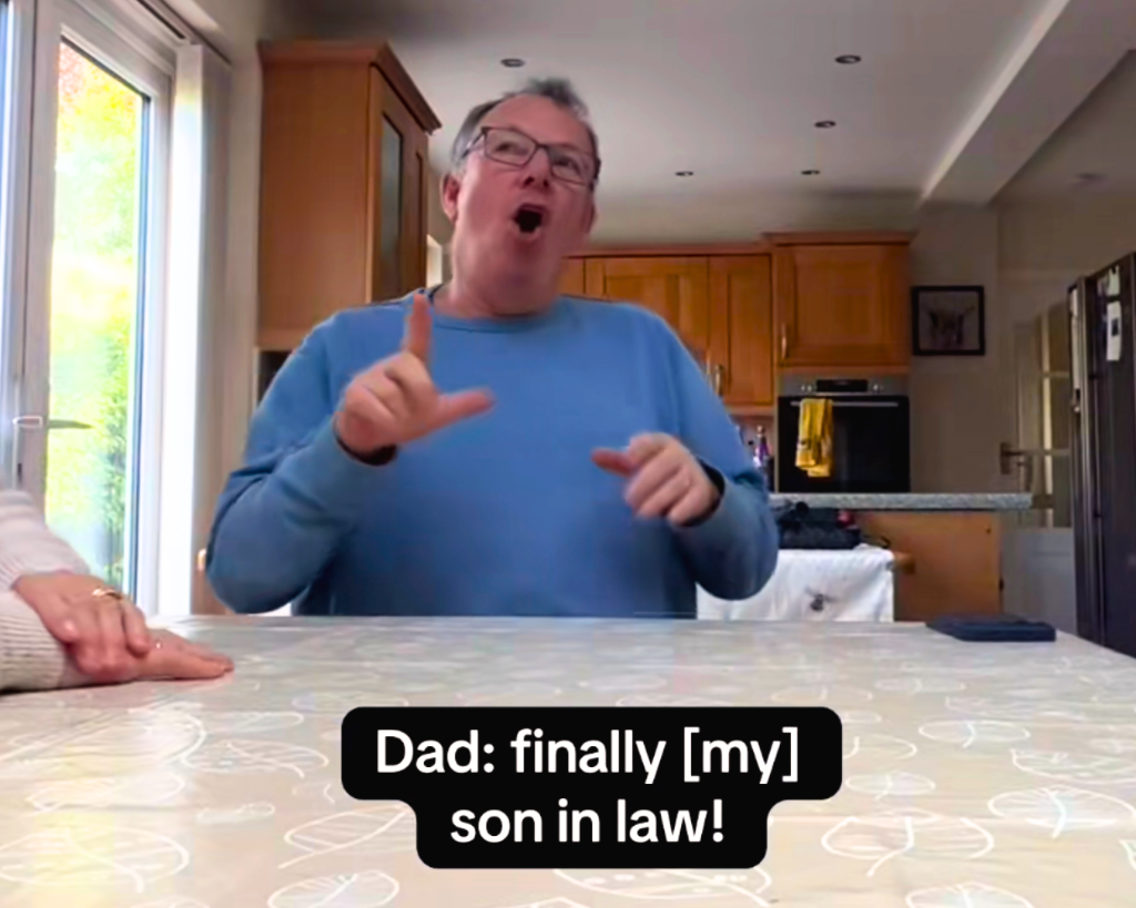 deaf, parents, proposal, sign, language