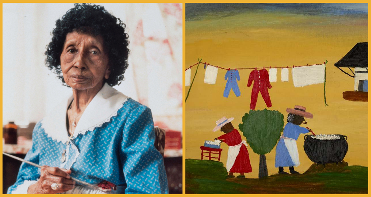 Clementine Hunter picked cotton for decades. Then she picked up a paintbrush, and changed American folk art forever